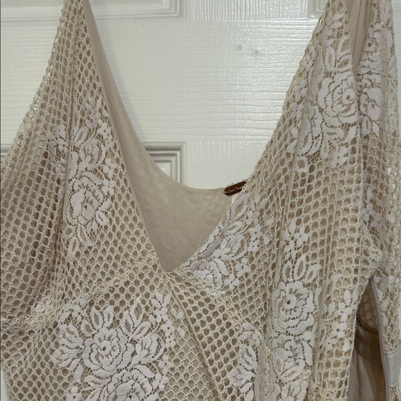 Free People Lace Midi Dress - Picture 4 of 10
